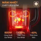 Máy Xay Nấu Cao Cấp OLIVO CB22 PRO - Độ Ồn Thấp Nhất - Chống Trào Tuyệt Đối - Vệ Sinh Khử Khuẩn