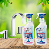 Xịt tẩy cặn canxi vách kính sen vòi đa năng Antikal - Chai 800 ml (10)