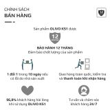 Dụng Cụ Mài Dao Kéo OLIVO KS1 - Làm Sắc Nhanh - 3 Khe Mài Riêng Biệt - Núm Xoay Điều Chỉnh Góc Mài - Dễ Sử Dụng