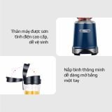 Máy Xay Sinh Tố OLIVO MB300 - 2 Cốc Linh Hoạt - Xay Đá Bào, Sinh Tố, Smoothie - Dung Tích 600ML