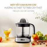 Máy Vắt Cam OLIVO CJ12 - Dung tích lớn 1.2L, Có Hai Đầu Vắt Lớn - Nhỏ, Công Suất 40W, Vắt Kiệt Nước, Sử Dụng Dễ Dàng