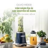 Máy Xay Sinh Tố OLIVO MB300 - 2 Cốc Linh Hoạt - Xay Đá Bào, Sinh Tố, Smoothie - Dung Tích 600ML
