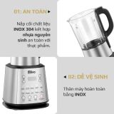 Máy Làm Sữa Hạt OLIVO X20 PLUS Phiên Bản 2023 - Đa Chức Năng - Tạm Dừng Thông Minh - Vệ Sinh Khử Khuẩn Độc Quyền - Chống Trào Tuyệt Đối - Công Suất 2000W