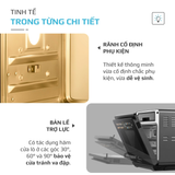 Nồi Chiên Hấp Đa Năng OLIVO SF1600 - Phiên bản Đặc Biệt cao cấp nhất, Màn hình OLED hiện đại, 70 chế độ cài sẵn, Dung tích 16L, Vệ sinh dễ dàng