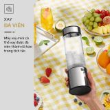 Máy Xay Sinh Tố Cầm Tay OLIVO PB01 – Xay Được Đá Viên, Sạc Pin Sử Dụng Không Cần Dây – Nhỏ Gọn, Cao Cấp, Tiện Lợi, Dung Tích 450ML