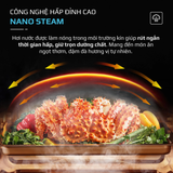 Nồi Chiên Hấp Đa Năng OLIVO SF1600 - Phiên bản Đặc Biệt cao cấp nhất, Màn hình OLED hiện đại, 70 chế độ cài sẵn, Dung tích 16L, Vệ sinh dễ dàng