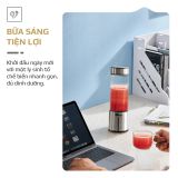 Máy Xay Sinh Tố Cầm Tay OLIVO PB01 – Xay Được Đá Viên, Sạc Pin Sử Dụng Không Cần Dây – Nhỏ Gọn, Cao Cấp, Tiện Lợi, Dung Tích 450ML