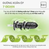 Máy Ép Chậm Trục Ngang OLIVO SJ22 - Ép Rau Không Lo Kẹt Máy - Ép Kiệt Bã - Dễ Vệ Sinh