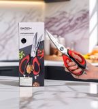 KÉO CẮT ĐA NĂNG 5 TRONG 1 THƯƠNG HIỆU GKÖCH GERMANY- chiếc kéo thần thánh cho gian bếp hiện đại!