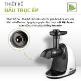 Máy Ép Chậm Trục Ngang OLIVO SJ22 - Ép Rau Không Lo Kẹt Máy - Ép Kiệt Bã - Dễ Vệ Sinh