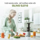 Máy Ép Chậm OLIVO SJ210- Ép Kiệt Bã 97% - Ép Trái Cây Hoa Quả Rau Củ Đa Năng