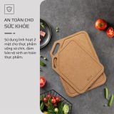 THỚT OLIVO WOOD FIBER - Chống Cong Vênh, Ẩm Mốc, Không Bị Mùi Hôi - Sử Dụng Được Với Máy Rửa Bát