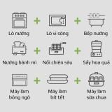 Nồi Chiên Không Dầu OLIVO AF12- Dung Tích 12L - Công Suất 1800W