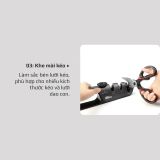Dụng Cụ Mài Dao Kéo OLIVO KS1 - Làm Sắc Nhanh - 3 Khe Mài Riêng Biệt - Núm Xoay Điều Chỉnh Góc Mài - Dễ Sử Dụng