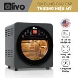 Nồi Chiên Không Dầu OLIVO AF150 - 16 Chức Năng - Dung Tích 15L - Công Suất 2500W