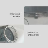 Dụng Cụ Xay Thực Phẩm Đa Năng Mini OLIVO MPC400A – Xay Tỏi Ớt, Xay Thịt, Xay Hạt Nhanh Chóng – Dây Kéo Chắc Chắn – Dung Tích 400ML – Dễ Dàng Vệ Sinh