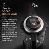 Máy Xay Nấu Đa Năng OLIVO CB20 - Độ Ồn Thấp Nhất - Chống Trào Tuyệt Đối - Vệ Sinh Khử Khuẩn - Chống Dính Gốm