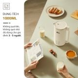 Máy Xay Nấu Đa Năng OLIVO CB2000 - Dung Tích 1000ML, Độ Ồn Thấp, Chống Trào Tuyệt Đối, Dễ Vệ Sinh