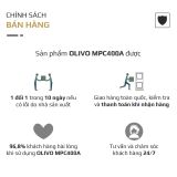 Dụng Cụ Xay Thực Phẩm Đa Năng Mini OLIVO MPC400A – Xay Tỏi Ớt, Xay Thịt, Xay Hạt Nhanh Chóng – Dây Kéo Chắc Chắn – Dung Tích 400ML – Dễ Dàng Vệ Sinh