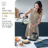 Máy Xay Nấu Đa Năng OLIVO X24 PRO - Đa Chức Năng - Chống Trào Tuyệt Đối - Mâm Nhiệt Gốm Chống Dính