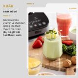 Máy Xay Nấu Đa Năng OLIVO CB20 - Độ Ồn Thấp Nhất - Chống Trào Tuyệt Đối - Vệ Sinh Khử Khuẩn - Chống Dính Gốm