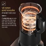 Máy Xay Nấu Đa Năng OLIVO CB20 - Độ Ồn Thấp Nhất - Chống Trào Tuyệt Đối - Vệ Sinh Khử Khuẩn - Chống Dính Gốm