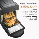 Nồi Chiên Không Dầu OLIVO AF150 - 16 Chức Năng - Dung Tích 15L - Công Suất 2500W