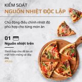 Nồi Chiên Không Dầu OLIVO AF15 - 16 Chức Năng - Dung Tích 15L - Công Suất 2000W