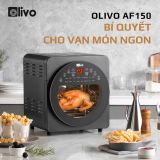 Nồi Chiên Không Dầu OLIVO AF150 - 16 Chức Năng - Dung Tích 15L - Công Suất 2500W