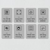 Nồi Chiên Không Dầu OLIVO AF15 - 16 Chức Năng - Dung Tích 15L - Công Suất 2000W