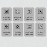 Nồi Chiên Không Dầu OLIVO AF150 - 16 Chức Năng - Dung Tích 15L - Công Suất 2500W