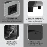 Nồi Chiên Không Dầu OLIVO AF15 - 16 Chức Năng - Dung Tích 15L - Công Suất 2000W