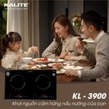 Bếp từ đôi KALITE KL-3900 sản phẩm với công nghệ thông minh vượt trội