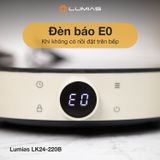 Bếp từ đơn Lumias LK24-220B công suất 2000w, 9 mức nhiệt, chuyên gia nấu lẩu