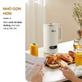 Máy Xay Nấu Đa Năng OLIVO CB1000 - Dung Tích 1L, Nắp INOX Kết Hợp Kính Cường Lực Duy Nhất Trên Thị Trường, Công Suất 880W, 9 Chế Độ, Chống Trào Tuyệt Đối