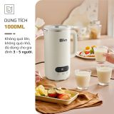 Máy Xay Nấu Đa Năng OLIVO CB1000 - Dung Tích 1L, Nắp INOX Kết Hợp Kính Cường Lực Duy Nhất Trên Thị Trường, Công Suất 880W, 9 Chế Độ, Chống Trào Tuyệt Đối