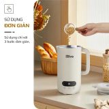 Máy Xay Nấu Đa Năng OLIVO CB1000 - Dung Tích 1L, Nắp INOX Kết Hợp Kính Cường Lực Duy Nhất Trên Thị Trường, Công Suất 880W, 9 Chế Độ, Chống Trào Tuyệt Đối