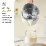 Máy Xay Nấu Đa Năng OLIVO CB1000 - Dung Tích 1L, Nắp INOX Kết Hợp Kính Cường Lực Duy Nhất Trên Thị Trường, Công Suất 880W, 9 Chế Độ, Chống Trào Tuyệt Đối