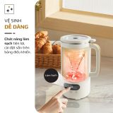 Máy Xay Nấu Đa Năng OLIVO CB1000 - Dung Tích 1L, Nắp INOX Kết Hợp Kính Cường Lực Duy Nhất Trên Thị Trường, Công Suất 880W, 9 Chế Độ, Chống Trào Tuyệt Đối