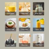 Máy Xay Nấu Đa Năng OLIVO CB1000 - Dung Tích 1L, Nắp INOX Kết Hợp Kính Cường Lực Duy Nhất Trên Thị Trường, Công Suất 880W, 9 Chế Độ, Chống Trào Tuyệt Đối