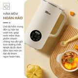 Máy Xay Nấu Đa Năng OLIVO CB1200 - Dung Tích 1.2L - Nắp INOX 304 Kết Hợp Kính Cường Lực - 10 Chế Độ, Khử Khuẩn, Chống Trào Tuyệt Đối