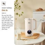 Máy Xay Nấu Đa Năng OLIVO CB1200 - Dung Tích 1.2L - Nắp INOX 304 Kết Hợp Kính Cường Lực - 10 Chế Độ, Khử Khuẩn, Chống Trào Tuyệt Đối