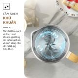 Máy Xay Nấu Đa Năng OLIVO CB1200 - Dung Tích 1.2L - Nắp INOX 304 Kết Hợp Kính Cường Lực - 10 Chế Độ, Khử Khuẩn, Chống Trào Tuyệt Đối