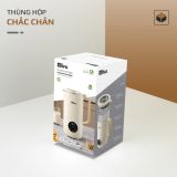 Máy Xay Nấu Đa Năng OLIVO CB1200 - Dung Tích 1.2L - Nắp INOX 304 Kết Hợp Kính Cường Lực - 10 Chế Độ, Khử Khuẩn, Chống Trào Tuyệt Đối