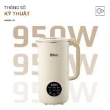 Máy Xay Nấu Đa Năng OLIVO CB1200 - Dung Tích 1.2L - Nắp INOX 304 Kết Hợp Kính Cường Lực - 10 Chế Độ, Khử Khuẩn, Chống Trào Tuyệt Đối