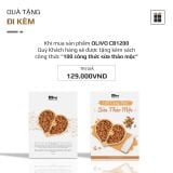 Máy Xay Nấu Đa Năng OLIVO CB1200 - Dung Tích 1.2L - Nắp INOX 304 Kết Hợp Kính Cường Lực - 10 Chế Độ, Khử Khuẩn, Chống Trào Tuyệt Đối