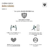 Máy Xay Nấu Đa Năng OLIVO CB1200 - Dung Tích 1.2L - Nắp INOX 304 Kết Hợp Kính Cường Lực - 10 Chế Độ, Khử Khuẩn, Chống Trào Tuyệt Đối