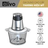 Máy Xay Thực Phẩm Đa Năng OLIVO FC21 - Dung Tích 2.1L - Công Suất 500W