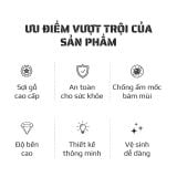 Thớt Gỗ OLIVO Wood Fiber W306 – W376 – Chống Cong Vênh, Ẩm Mốc, Không Bám Mùi Thực Phẩm – Sử Dụng Được Với Máy Rửa Bát