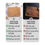 Thớt Gỗ OLIVO Wood Fiber W306 – W376 – Chống Cong Vênh, Ẩm Mốc, Không Bám Mùi Thực Phẩm – Sử Dụng Được Với Máy Rửa Bát